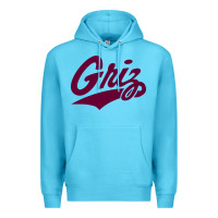 Ocean Blue montana griz Premium Hoodie - linhVisuals