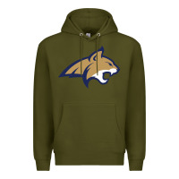 Army Green montana state bobcats Premium Hoodie - linhVisuals