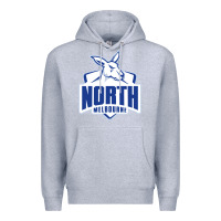 Heather Grey north melbourne fc Premium Hoodie - linhVisuals