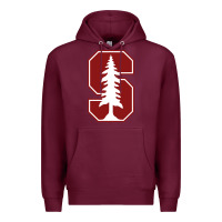 Burgundy stanford cardinal Premium Hoodie - linhVisuals