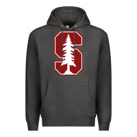 Charcoal Heather stanford cardinal Premium Hoodie - linhVisuals