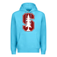Ocean Blue stanford cardinal Premium Hoodie - linhVisuals