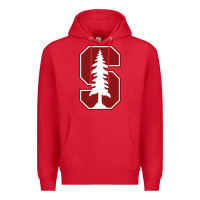 Red stanford cardinal Premium Hoodie - linhVisuals