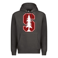 Smoke stanford cardinal Premium Hoodie - linhVisuals