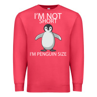 Cardinal I'm Not Short I'm Penguin Size Premium Sweatshirt - Bettercallsaul