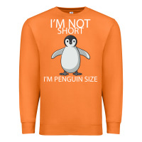 Carrot I'm Not Short I'm Penguin Size Premium Sweatshirt - Bettercallsaul