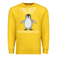 Lemon I'm Not Short I'm Penguin Size Premium Sweatshirt - Bettercallsaul