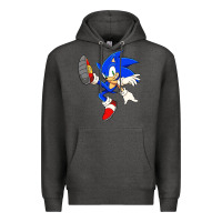 Charcoal Heather Söniĉ Kids Premium Hoodie - linhVisuals