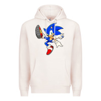 Pale Pink Söniĉ Kids Premium Hoodie - linhVisuals