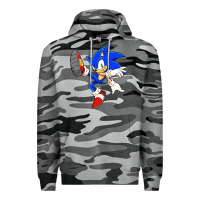 Slate Camo Söniĉ Kids Premium Hoodie - linhVisuals