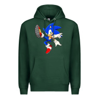 Sports Green Söniĉ Kids Premium Hoodie - linhVisuals