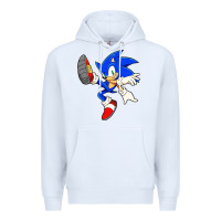 White Söniĉ Kids Premium Hoodie - linhVisuals