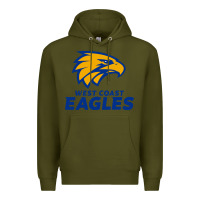 Army Green west coast eagles Premium Hoodie - linhVisuals