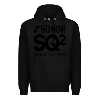 Black Sonor Drum Premium Hoodie - linhVisuals