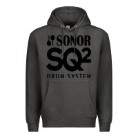 Charcoal Heather Sonor Drum Premium Hoodie - linhVisuals