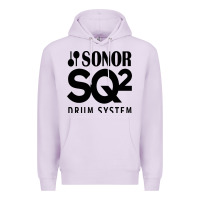 Lilac Sonor Drum Premium Hoodie - linhVisuals
