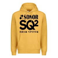 Mustard Sonor Drum Premium Hoodie - linhVisuals