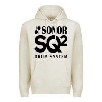 Oatmeal Heather Sonor Drum Premium Hoodie - linhVisuals