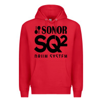Red Sonor Drum Premium Hoodie - linhVisuals