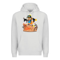 Dove Grey conker the squirrel, bad, video game, game, green, squirel Premium Hoodie - linhVisuals