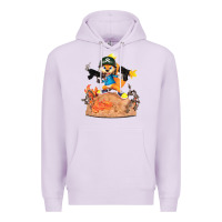 Lilac conker the squirrel, bad, video game, game, green, squirel Premium Hoodie - linhVisuals