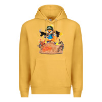 Mustard conker the squirrel, bad, video game, game, green, squirel Premium Hoodie - linhVisuals