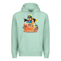 Seafoam conker the squirrel, bad, video game, game, green, squirel Premium Hoodie - linhVisuals