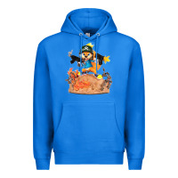 True Royal conker the squirrel, bad, video game, game, green, squirel Premium Hoodie - linhVisuals