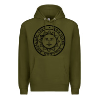 Army Green bowdoin college x Premium Hoodie - linhVisuals