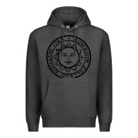 Charcoal Heather bowdoin college x Premium Hoodie - linhVisuals