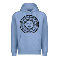 Colony Blue bowdoin college x Premium Hoodie - linhVisuals