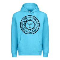 Ocean Blue bowdoin college x Premium Hoodie - linhVisuals