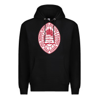 Black bard college Premium Hoodie - linhVisuals