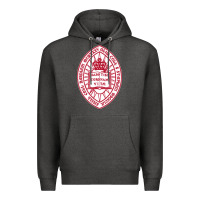 Charcoal Heather bard college Premium Hoodie - linhVisuals