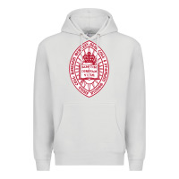 Dove Grey bard college Premium Hoodie - linhVisuals