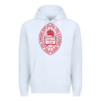 White bard college Premium Hoodie - linhVisuals