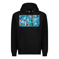 Black dolphin  mug Premium Hoodie - BarkalooDesign