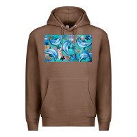 Chestnut dolphin  mug Premium Hoodie - BarkalooDesign