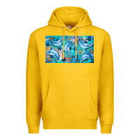 Lemon dolphin  mug Premium Hoodie - BarkalooDesign