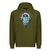 Army Green toto black dwi Premium Hoodie - linhVisuals