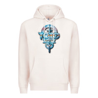 Pale Pink toto black dwi Premium Hoodie - linhVisuals
