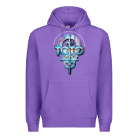 Purple toto black dwi Premium Hoodie - linhVisuals