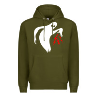Army Green the ghost army Premium Hoodie - linhVisuals