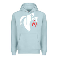 Blue Mist the ghost army Premium Hoodie - linhVisuals