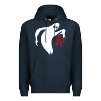 Navy the ghost army Premium Hoodie - linhVisuals
