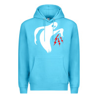 Ocean Blue the ghost army Premium Hoodie - linhVisuals