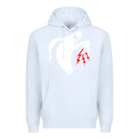 White the ghost army Premium Hoodie - linhVisuals