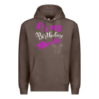 Coffee it's my birthday month party Premium Hoodie - linhVisuals