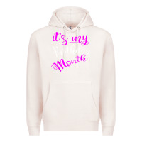 Pale Pink it's my birthday month party Premium Hoodie - linhVisuals