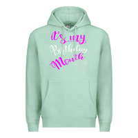 Seafoam it's my birthday month party Premium Hoodie - linhVisuals